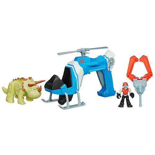 Assistência Técnica, SAC e Garantia do produto Veículo de Caça Jurassic Playskool Dino Tracker Copter - Hasbro