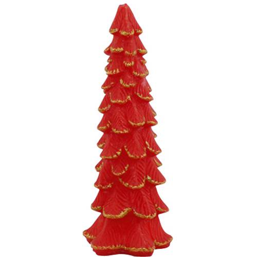 Assistência Técnica, SAC e Garantia do produto Vela Árvore de Natal Christmas Traditions 29,5 Cm - Vermelha
