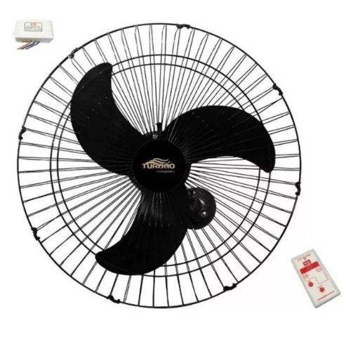 Assistência Técnica, SAC e Garantia do produto Ventilador de Parede Oscilante 60cm Preto Turbão 200w com Controle Remoto