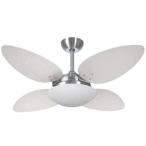 Assistência Técnica, SAC e Garantia do produto Ventilador de Teto Escovado Platinum Petalo Branco 220v