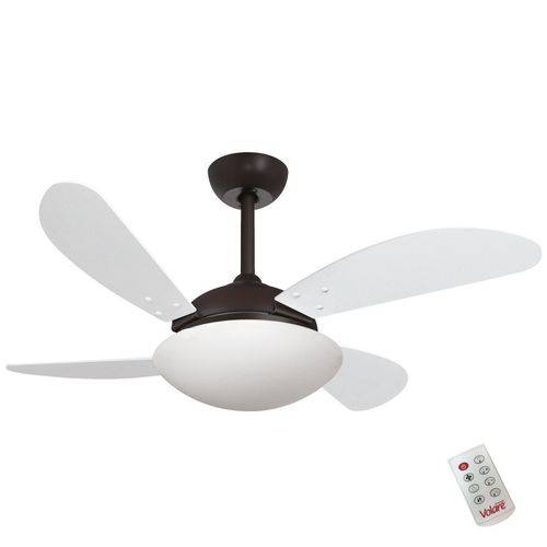 Assistência Técnica, SAC e Garantia do produto Ventilador de Teto Marrom Corten Fly Branco 127v C/ Controle