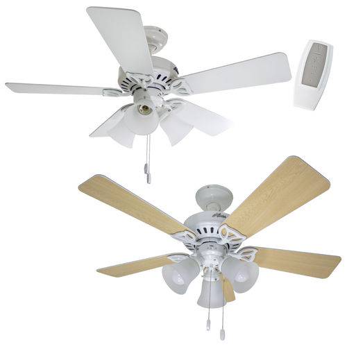 Assistência Técnica, SAC e Garantia do produto Ventilador Teto Hunter Fan Beacon Hill 5 Pás 127v + Controle Remoto St50036