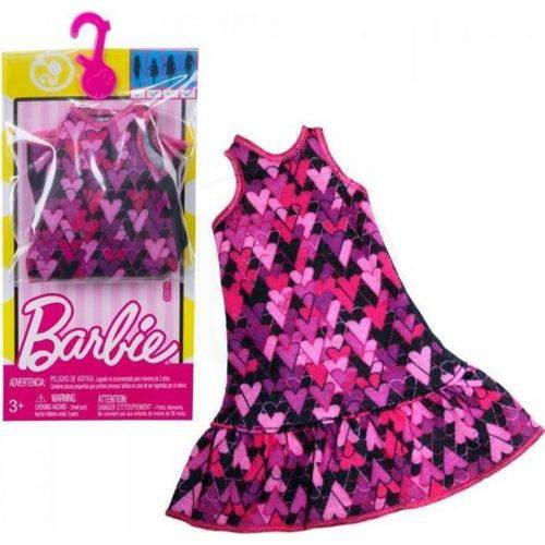 Assistência Técnica, SAC e Garantia do produto Vestido P/ Barbie Roxo Corações Fct12/Dxb02 Mattel