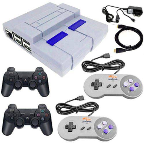 Assistência Técnica, SAC e Garantia do produto Video Game Mini Super Nintendo - 7000 Games - 4 Controles - HDMI - Fonte