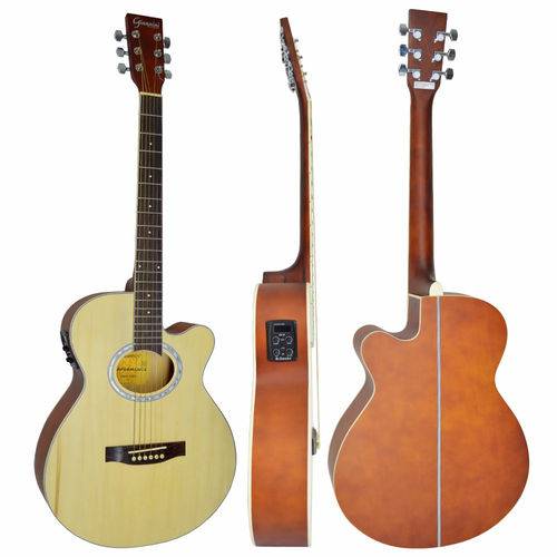 Assistência Técnica, SAC e Garantia do produto Violão Folk Eletroacústico Giannini Gsf1r Eq 3 Bandas Afinad