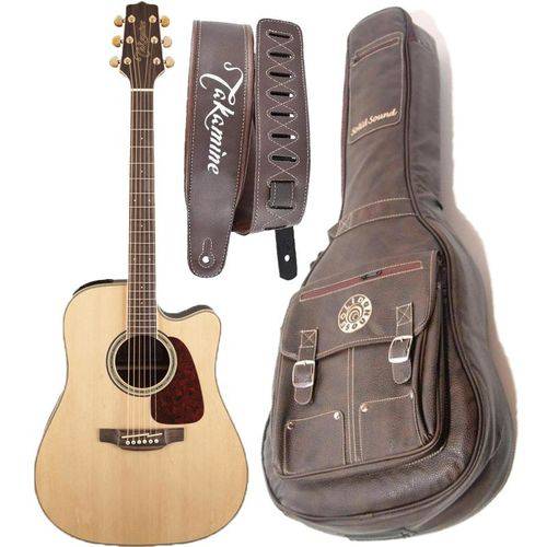 Assistência Técnica, SAC e Garantia do produto Violao Folk Takamine GD71CE Natural + Capa LT Marrom + Correia