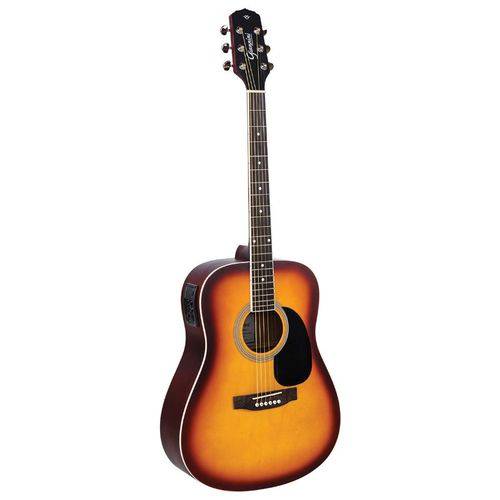 Assistência Técnica, SAC e Garantia do produto Violão Giannini Dreadnought Tobacco Sunburst Folk Gd-1 C/aço