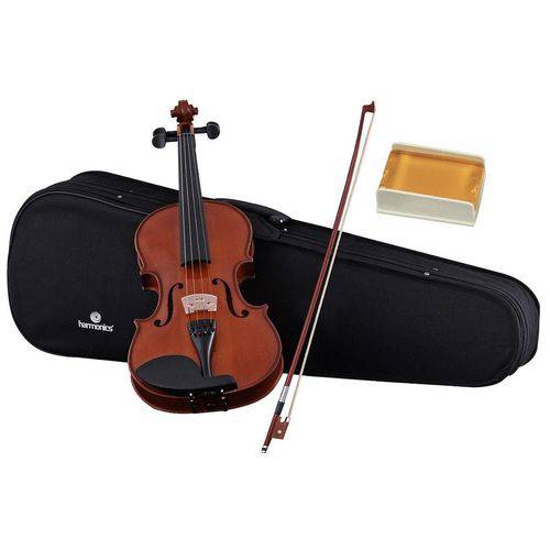 Assistência Técnica, SAC e Garantia do produto Violino 4/4 Va-10 Spruce Maple Natural + Case + Arco + Breu - Harmonics