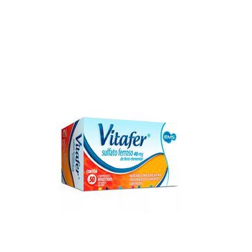 Assistência Técnica, SAC e Garantia do produto Vitafer EMS 50 Comprimidos