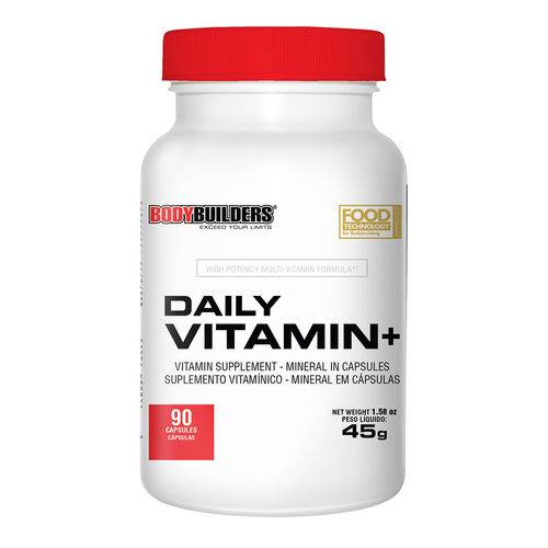 Assistência Técnica, SAC e Garantia do produto Vitamina Daily Vitamin Plus 90 Cápsulas – Bodybuilders