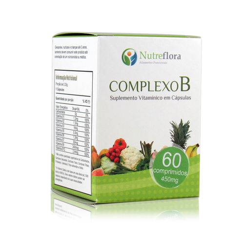 Assistência Técnica, SAC e Garantia do produto Vitaminas do Complexo B _ 60 Cáps 250mg _Nutreflora