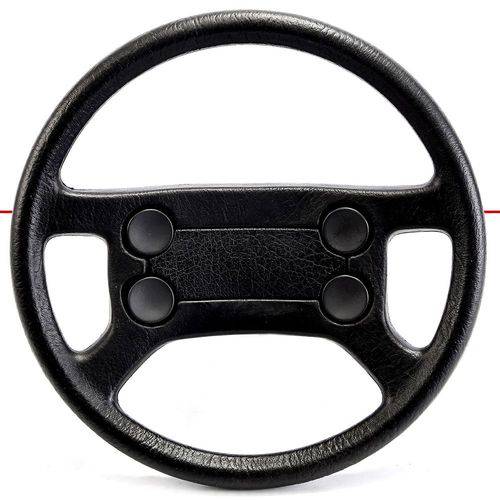 Assistência Técnica, SAC e Garantia do produto Volante Modelo 4 Bolas Preto Acionador de Buzina e Cubo Embutido Gol Gts Fusca Brasília Variant