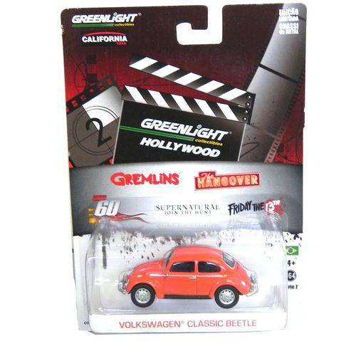Assistência Técnica, SAC e Garantia do produto Volkswagen Fusca Clássico Gremlins 1/64 Greenlight Série 7