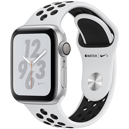 Assistência Técnica, SAC e Garantia do produto Watch Nike+ Series 4 Gps 40mm Silver Aluminium Case With Pure Platinum/black Nike Sport Band