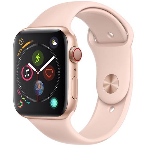 Assistência Técnica, SAC e Garantia do produto Watch Series 4 Gps + Cellular 44mm Gold Aluminium Case With Pink Sand Sport Band