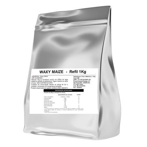 Assistência Técnica, SAC e Garantia do produto Waxy Maize 1kg Refil Mais Nutrition