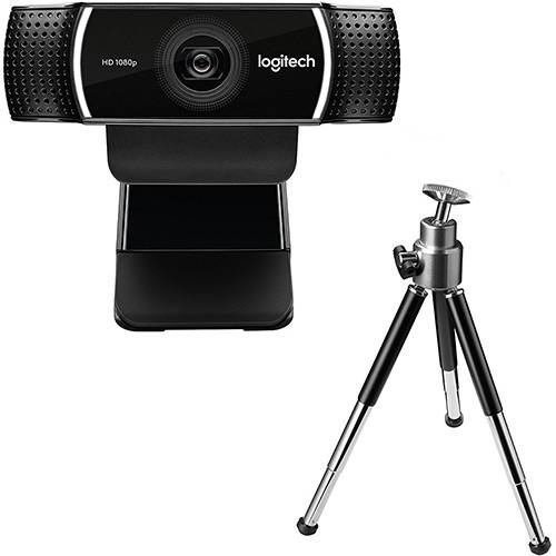 Assistência Técnica, SAC e Garantia do produto Webcam Gamer C922 Pro Stream Full HD 1080p - Logitech
