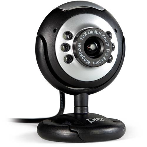 Assistência Técnica, SAC e Garantia do produto Webcam Pisc 1,3mp Redonda - Pisc - Comex Com.Importação e Exportação Ltda