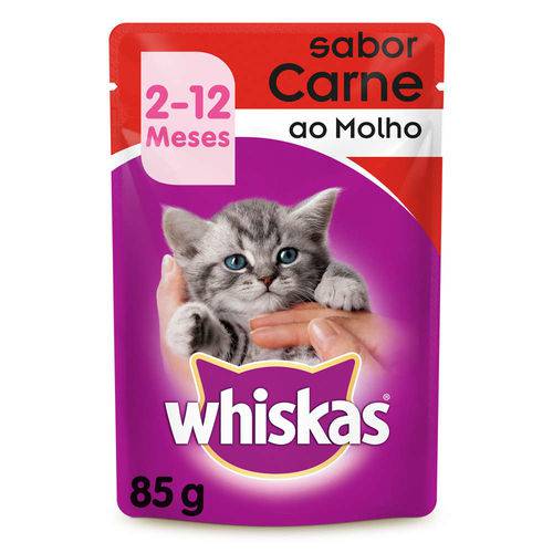 Assistência Técnica, SAC e Garantia do produto Whiskas Sachê Filhote Carne - 85g