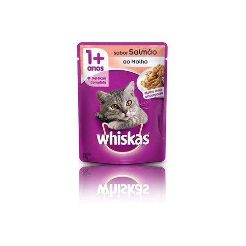 Assistência Técnica, SAC e Garantia do produto Whiskas Sache Salmão ao Molho 85g