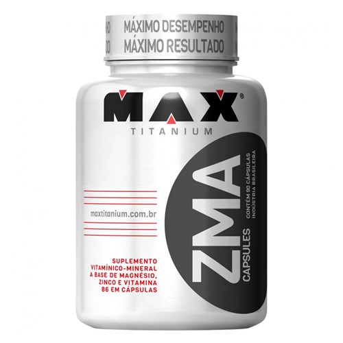 Assistência Técnica, SAC e Garantia do produto ZMA (90caps) Max Titanium