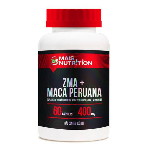 Assistência Técnica, SAC e Garantia do produto ZMA + Maca Peruana 400mg 60 Capsulas Mais Nutrition