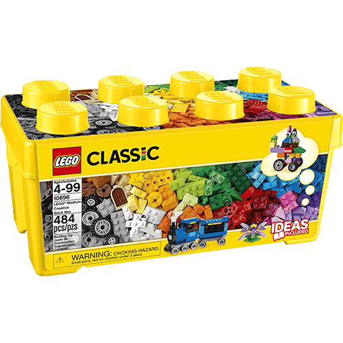 Assistência Técnica e Garantia do produto 10696 - LEGO Classic - Caixa Média de Peças Criativas