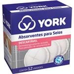 Assistência Técnica e Garantia do produto Absorvente Seios York - 12 Unidades