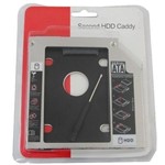 Assistência Técnica e Garantia do produto Adaptador Caddy DVD para Segundo HD ou Ssd 2.5 Sata 9.5mm