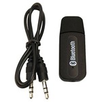 Assistência Técnica e Garantia do produto Adaptador Receptor Rx Via Bluetooth USB Musica Som de Carro e para Radio + Cabo P2