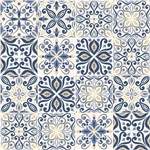 Assistência Técnica e Garantia do produto Adesivo de Azulejo Azul Real 10 X 10cm - 100 Un.