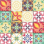 Assistência Técnica e Garantia do produto Adesivo de Azulejo Carmesim 10x10 Cm com 50un