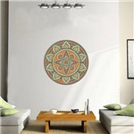 Assistência Técnica e Garantia do produto Adesivo de Parede Decorativo Stixx Mandala Boho Colorido (60x60cm)