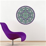 Assistência Técnica e Garantia do produto Adesivo de Parede Decorativo Stixx Mandala Coachella Colorido (60x60cm)