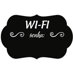 Assistência Técnica e Garantia do produto Adesivo de Parede Tipo Quadro Negro Stixx Lousa Wi Fi (50x32cm)