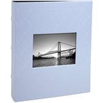 Assistência Técnica e Garantia do produto Álbum Black Ferragem para 200 Fotos 10x15cm Azul - Ical