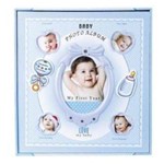 Assistência Técnica e Garantia do produto Álbum de Fotos do Bebê 120 Fotos 15x10 Capa Personalizada