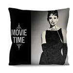 Assistência Técnica e Garantia do produto Almofada Decorativa Cinema Audrey Hepburn 42x42cm