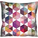 Assistência Técnica e Garantia do produto Almofada Geometrico Rosa Poliéster 42x42cm - Valverde