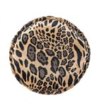 Assistência Técnica e Garantia do produto Almofada Redonda Safari Leopardo