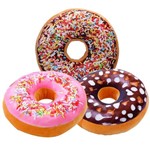 Assistência Técnica e Garantia do produto 3 Almofadas Criativas Decorativas Magma Rosquinha Donut B