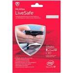 Assistência Técnica e Garantia do produto Antivírus McAfee Live Safe 2015 BR Card - PC Attach
