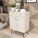 Assistência Técnica e Garantia do produto Aparador Buffet Living Retrô - Off White - Rpm Móveis