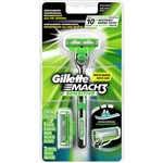 Assistência Técnica e Garantia do produto Aparelho de Barbear Gillette Mach3 Sensitive com 2 Cargas