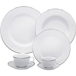 Assistência Técnica e Garantia do produto Aparelho de Jantar Oxford Porcelanas 30 Peças Flamingo Isabel