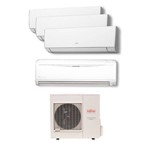 Assistência Técnica e Garantia do produto Ar Condicionado Multi Quadri Split Inverter Fujitsu 3x9000 + 1x18000 Btus Qf 220v 1F AOBG30LAT4