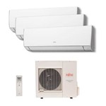 Assistência Técnica e Garantia do produto Ar Condicionado Multi Tri Split Inverter Fujitsu 3x9000 Btus Quente/Frio 220v 1F AOBG24LAT3