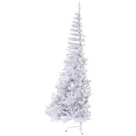 Assistência Técnica e Garantia do produto Árvore de Encostar Branca 2,1m - Christmas Traditions