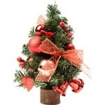Assistência Técnica e Garantia do produto Árvore de Mesa Decorada com Bolas e Enfeites 38cm - Orb Christmas