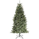 Assistência Técnica e Garantia do produto Árvore de Natal Verde com Frutas Douradas e Base em Metal - 2,1m 815 Galhos - Orb Christmas